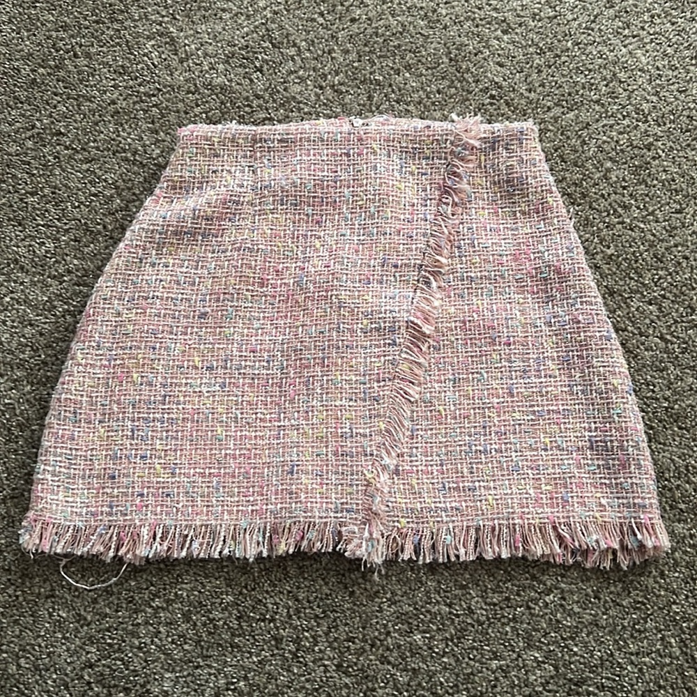 FRANCO TWEED SKIRT SIZE S